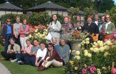 Group with Debbie Bliss at Newby Hall