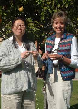 Suzan (left) and Carol 